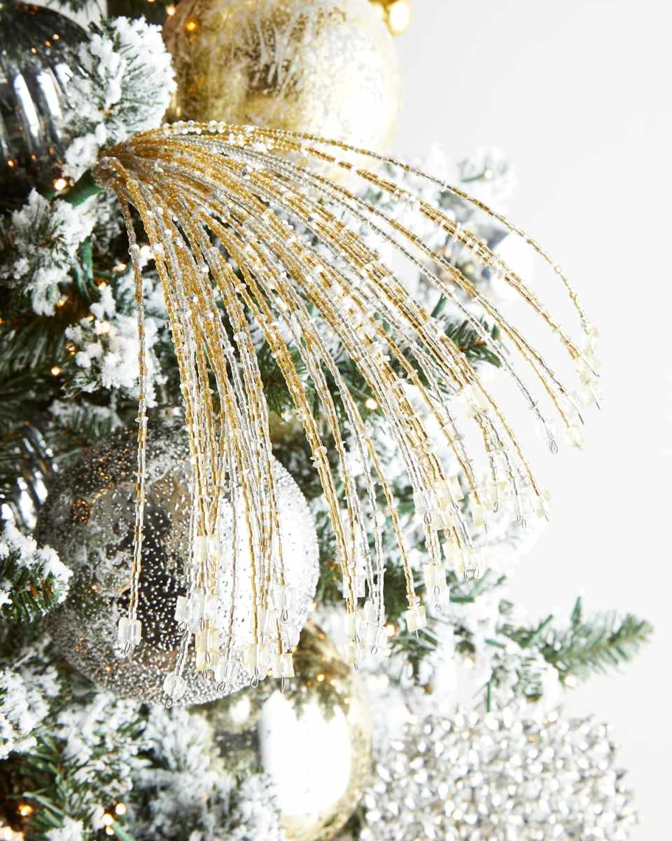 Large Silver and Gold Spray